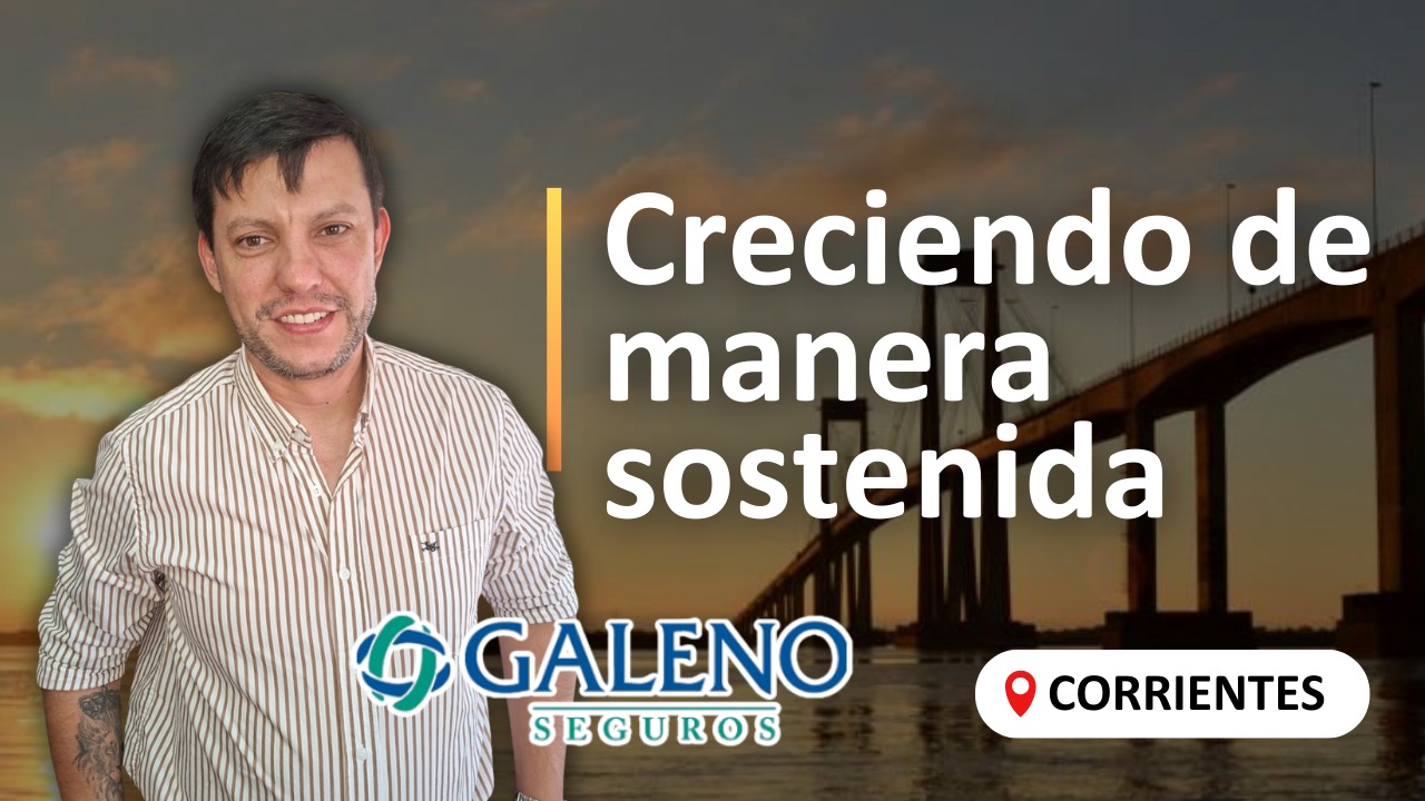 En nuestro paso por la ciudad de Corrientes volvimos a visitar las oficinas del colega Juan Cruz Melo Pinto, quien recientemente comenzó a operar con la compañía Galeno Seguros.